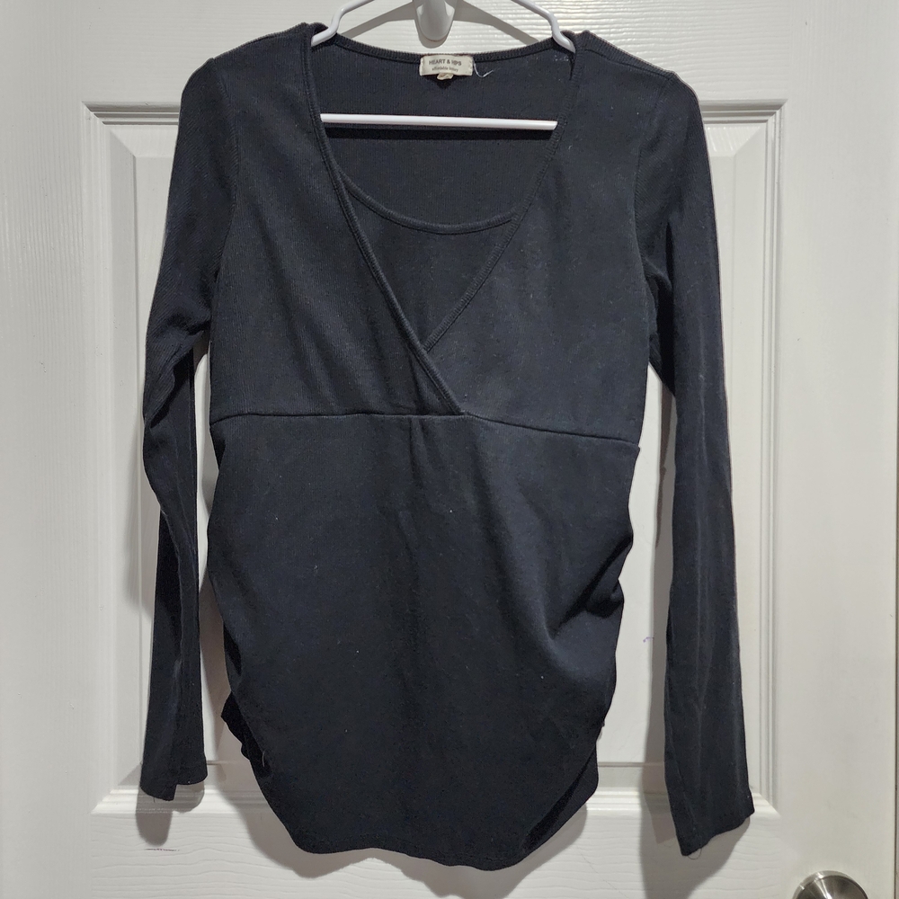 Heart Hips Midnight Long Sleeve Top